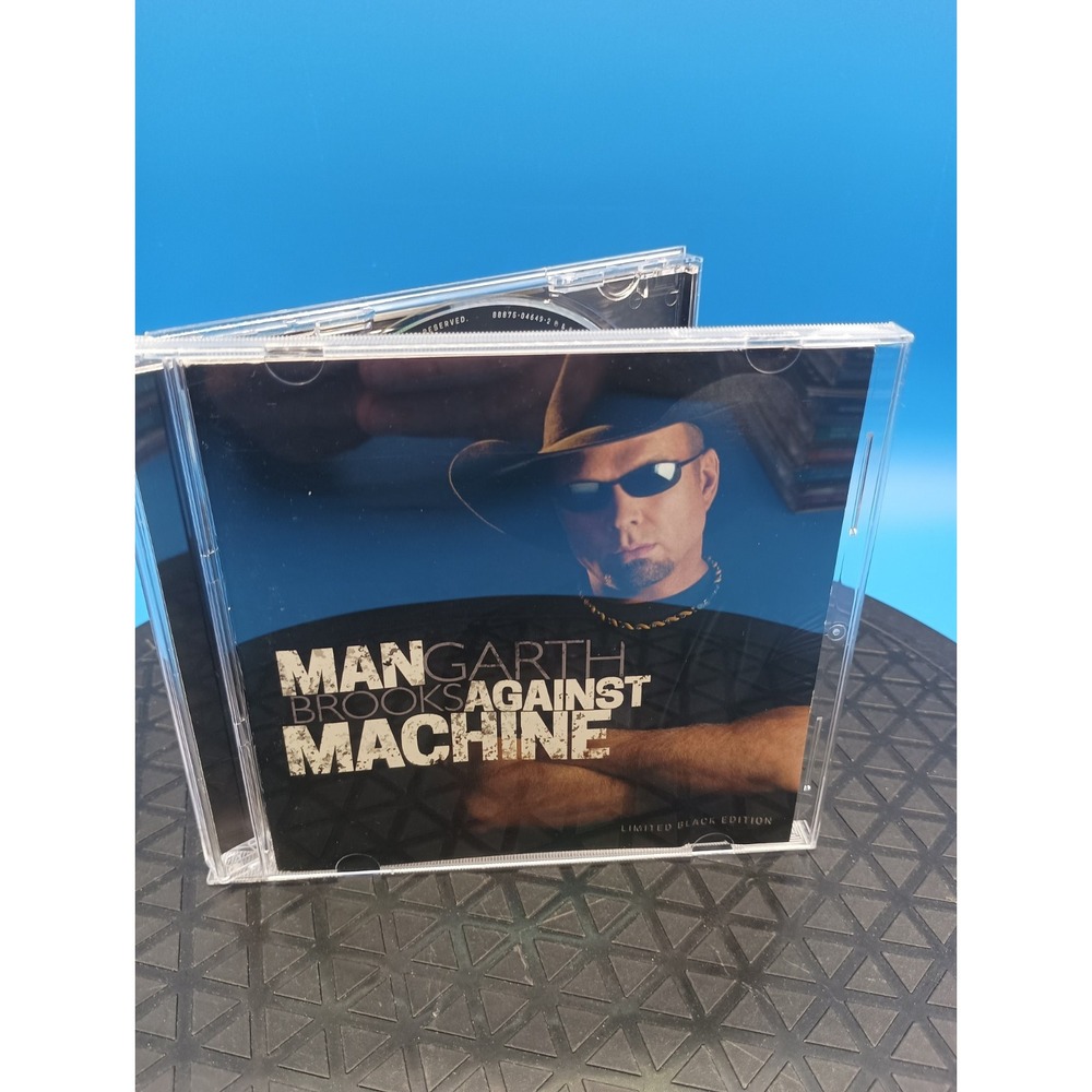 Garth Brooks Man Against Machine CD 2014 RCA Country Music Limited Black Edition
